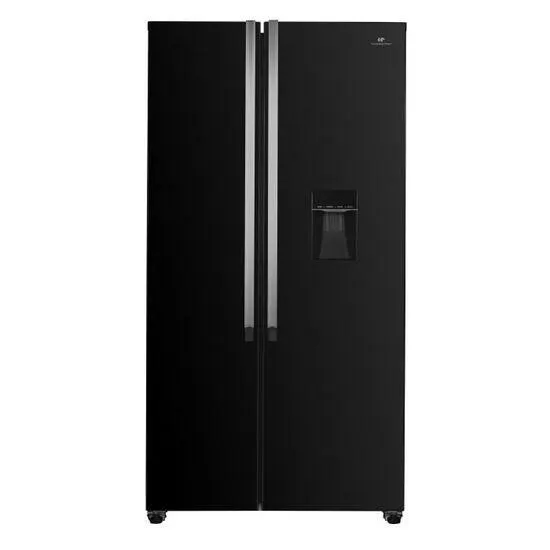 Réfrigérateur américain Continental Edison - CERA532NBD - 2 portes - 529L - L90 cm xH177 cm - Classe D - Noir