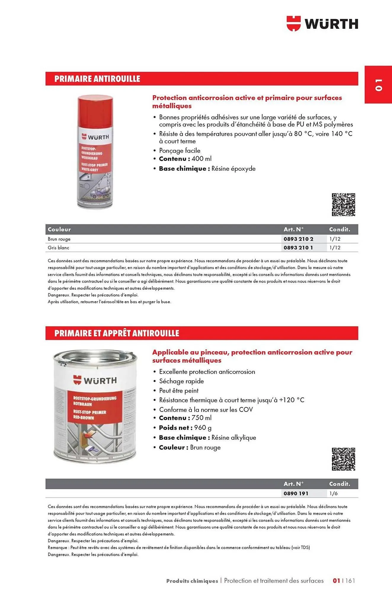 Catalogue Würth du 12 mai au 31 décembre 2025 - Catalogue page 169