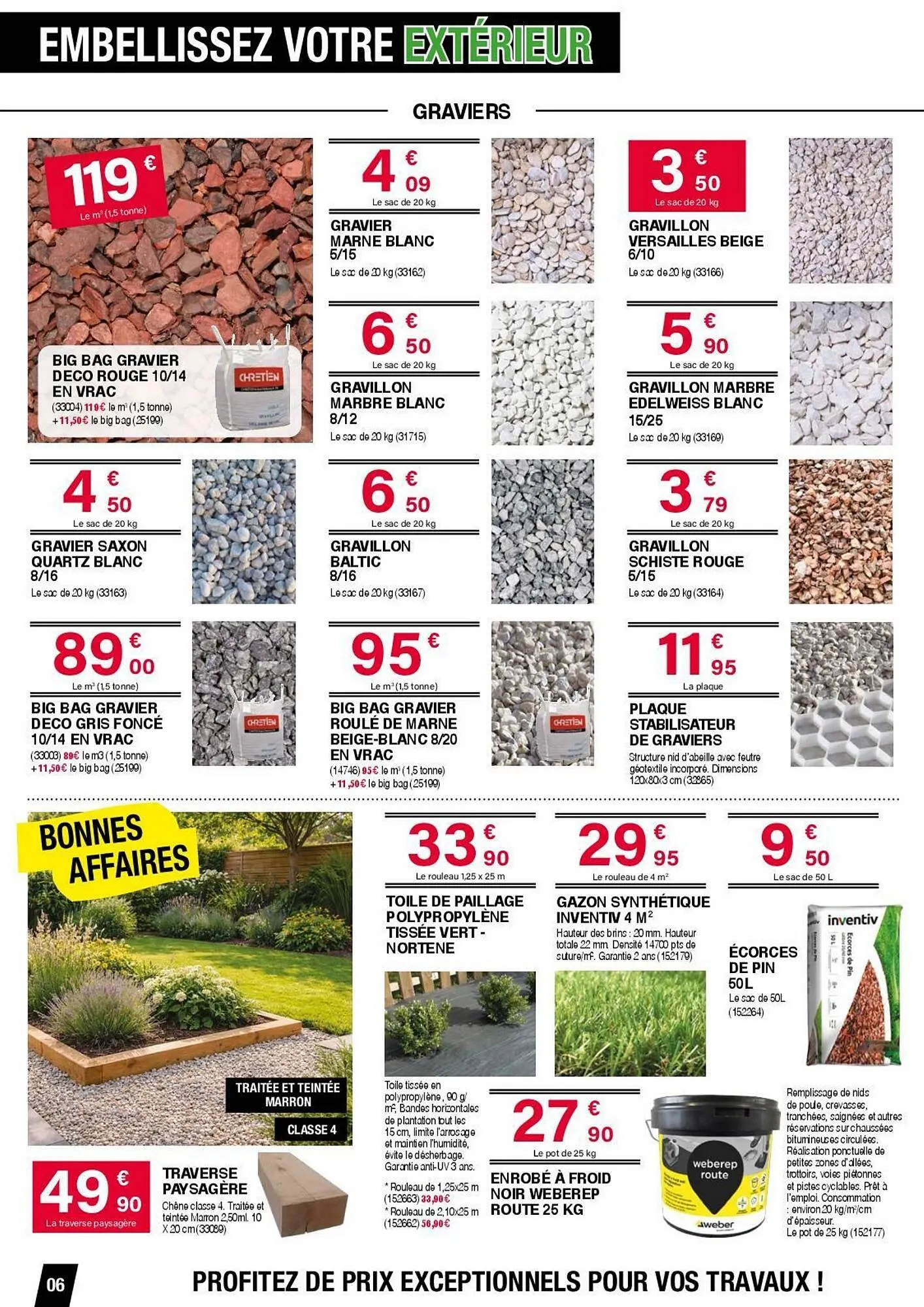 Catalogue Chretien Matériaux du 11 mars au 4 avril 2026 - Catalogue page 6