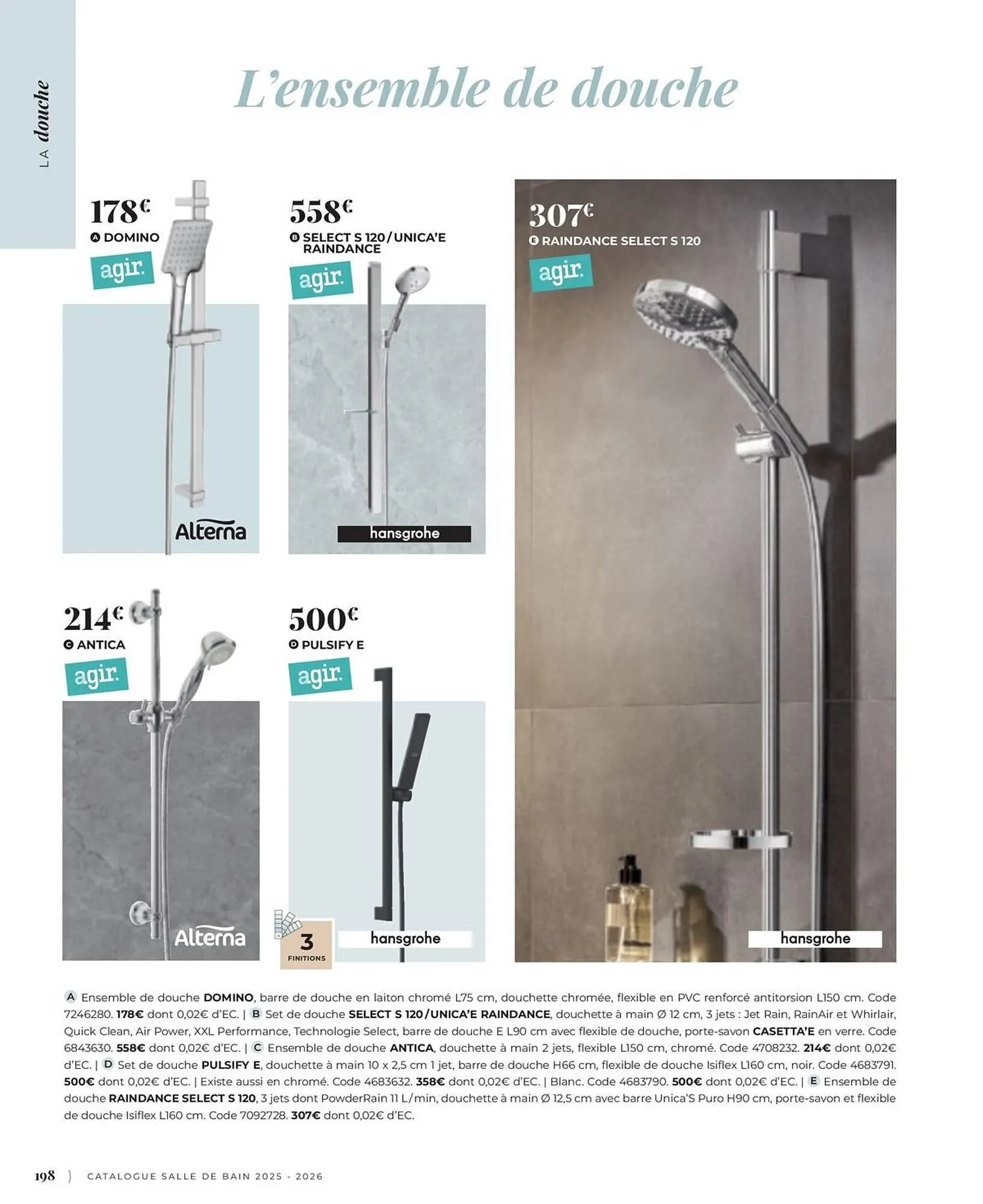 Catalogue Cedeo du 3 juin au 31 décembre 2025 - Catalogue page 198