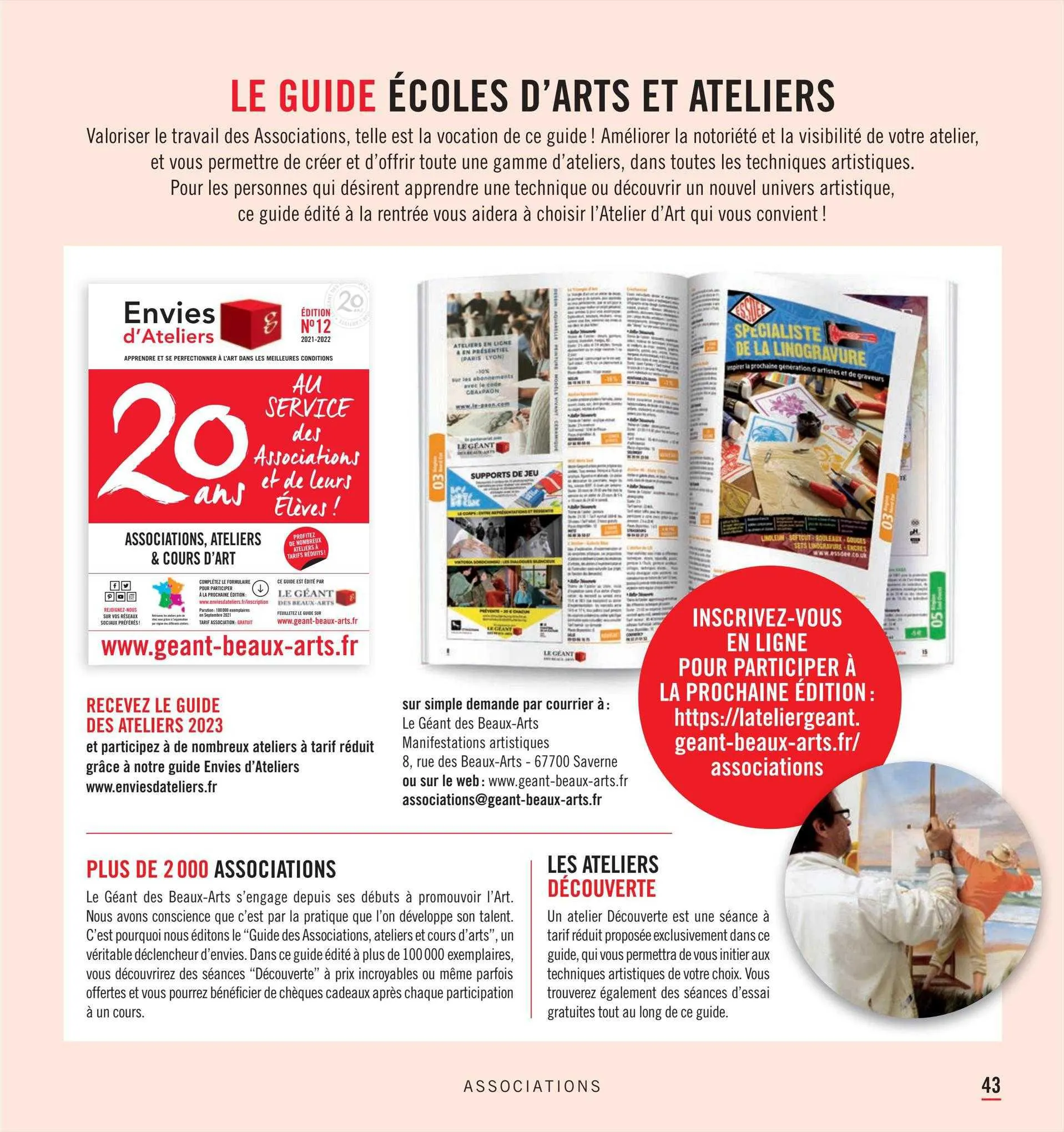 Catalogue Le Géant Des Beaux-Arts du 1 mars au 31 décembre 2023 - Catalogue page 45