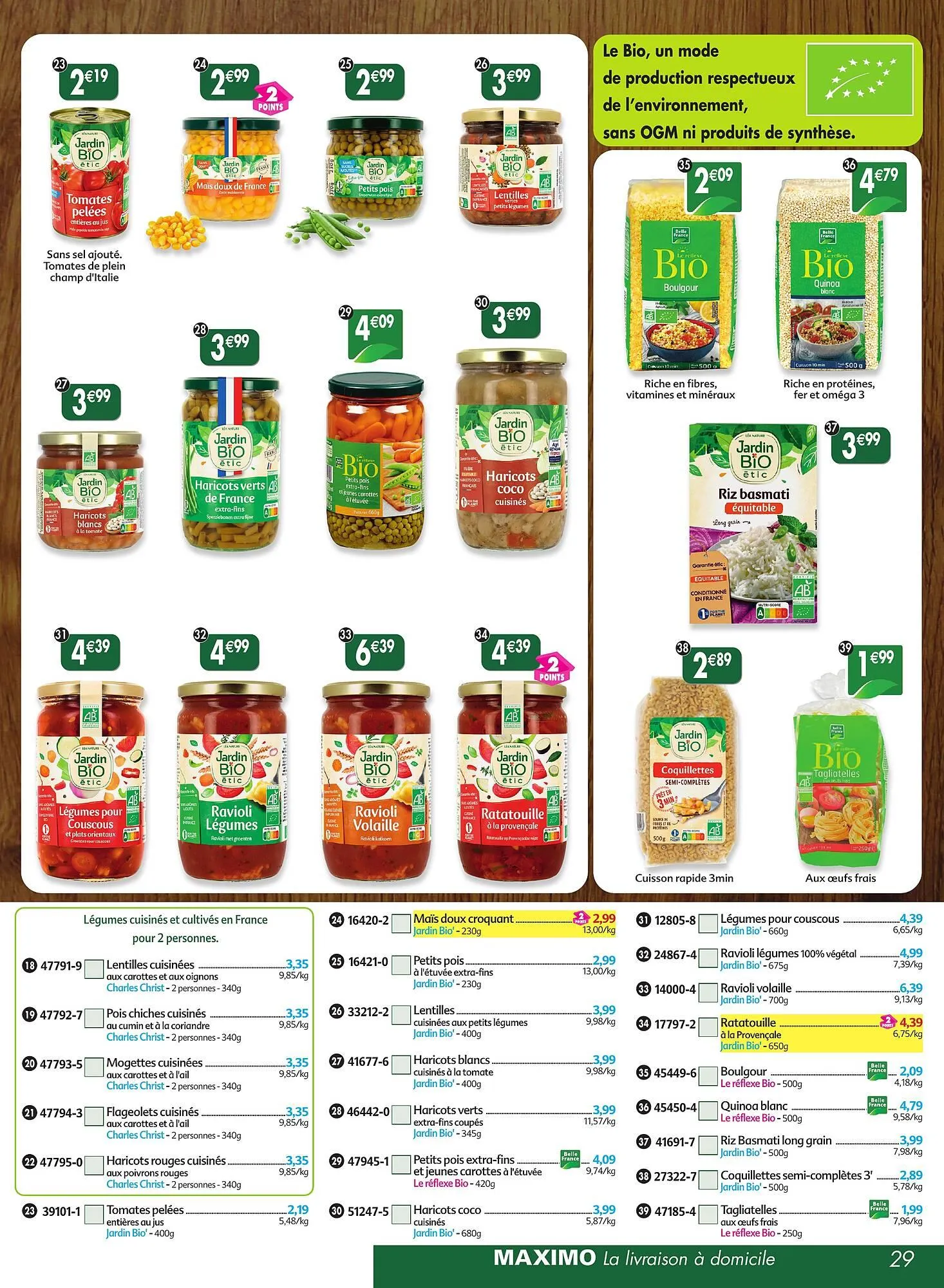 Catalogue Maximo du 5 août au 28 août 2025 - Catalogue page 29