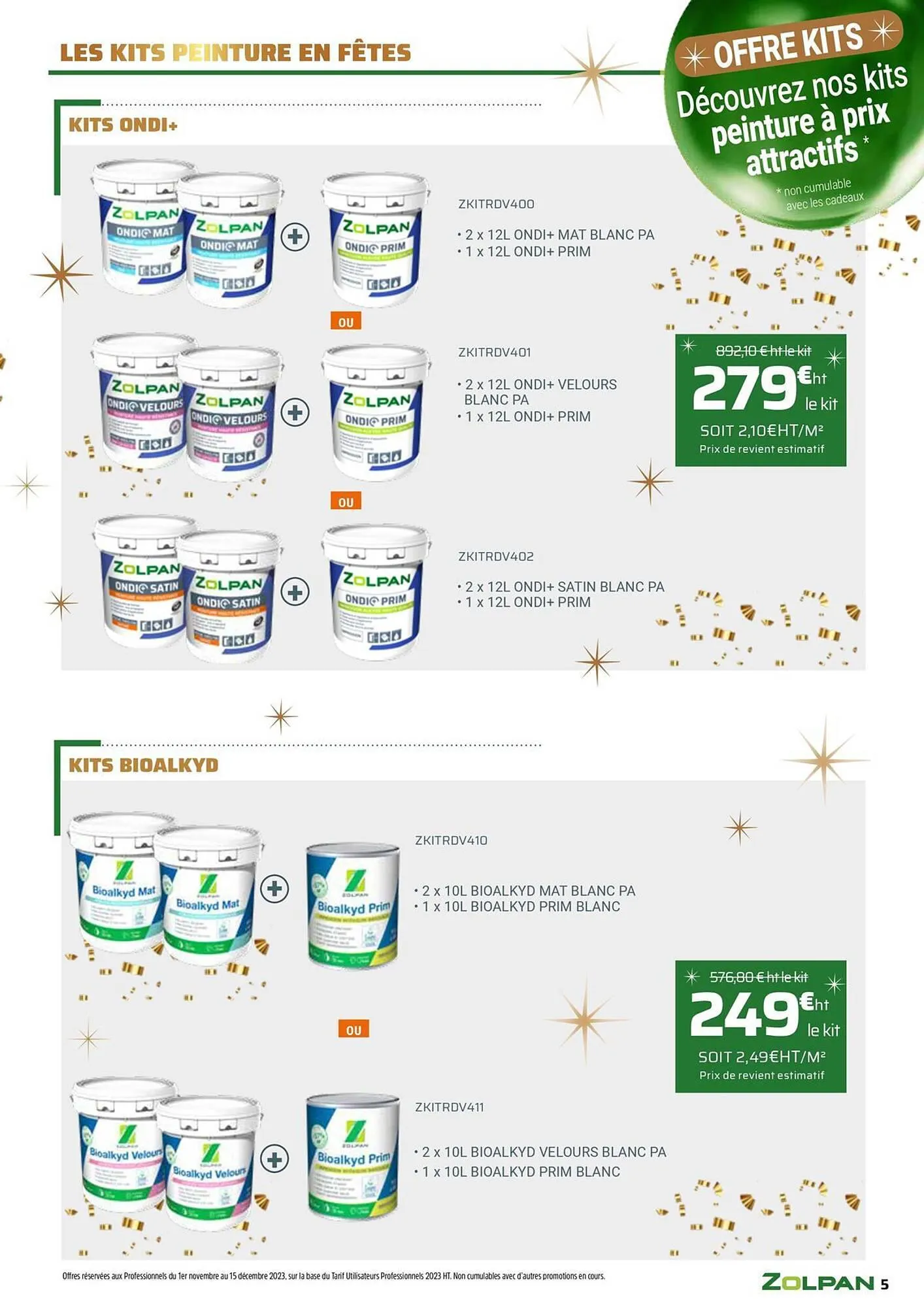 Catalogue Zolpan du 3 novembre au 15 décembre 2023 - Catalogue page 5