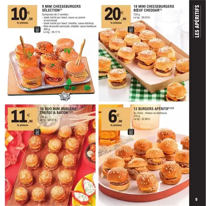 CARTE TRAITEUR PERMANENTE - MIXTE du 8 avril au 17 novembre 2025 - Catalogue page 9