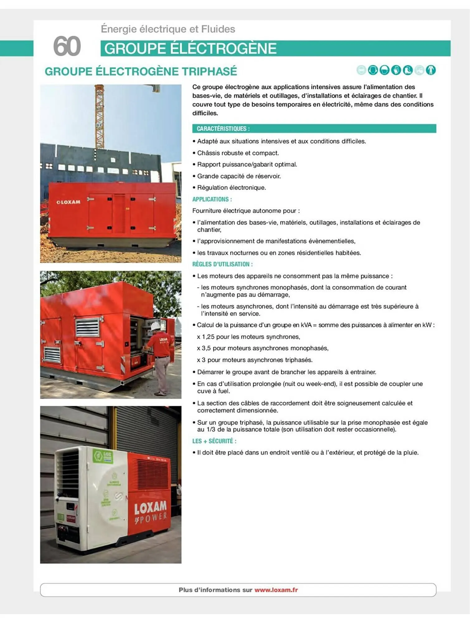 Catalogue Loxam du 19 avril au 31 décembre 2023 - Catalogue page 62