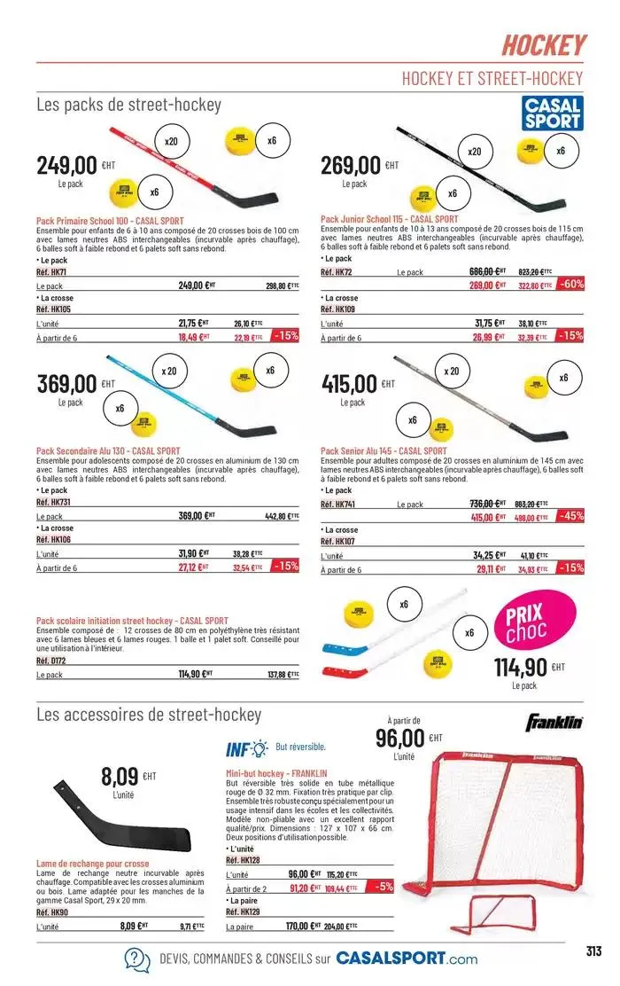 ÉQUIPEMENT SPORTIF du 6 mars au 31 décembre 2025 - Catalogue page 285