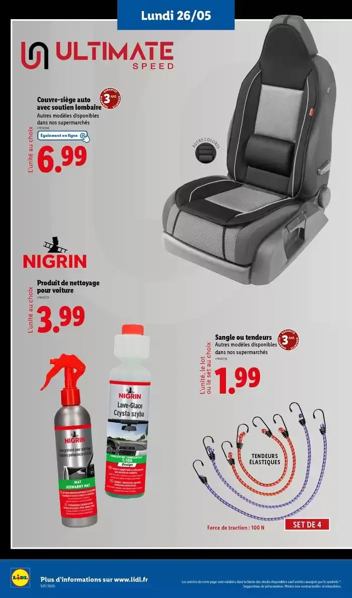 Faites votre plein de courses chez Lidl et profitez de nombreux produits à prix réduits ! du 22 mai au 28 mai 2025 - Catalogue page 58
