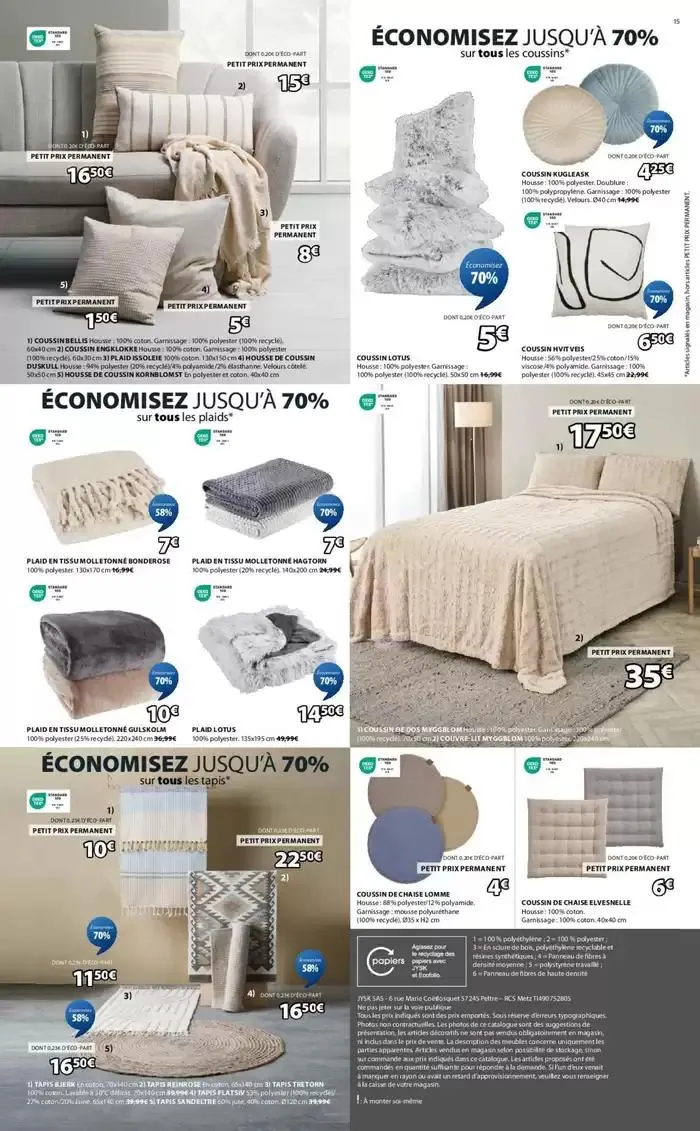 Spécial réouverture à Saint-Paul-lès-Dax CC - Grand Mail du 16 mai au 26 mai 2025 - Catalogue page 15