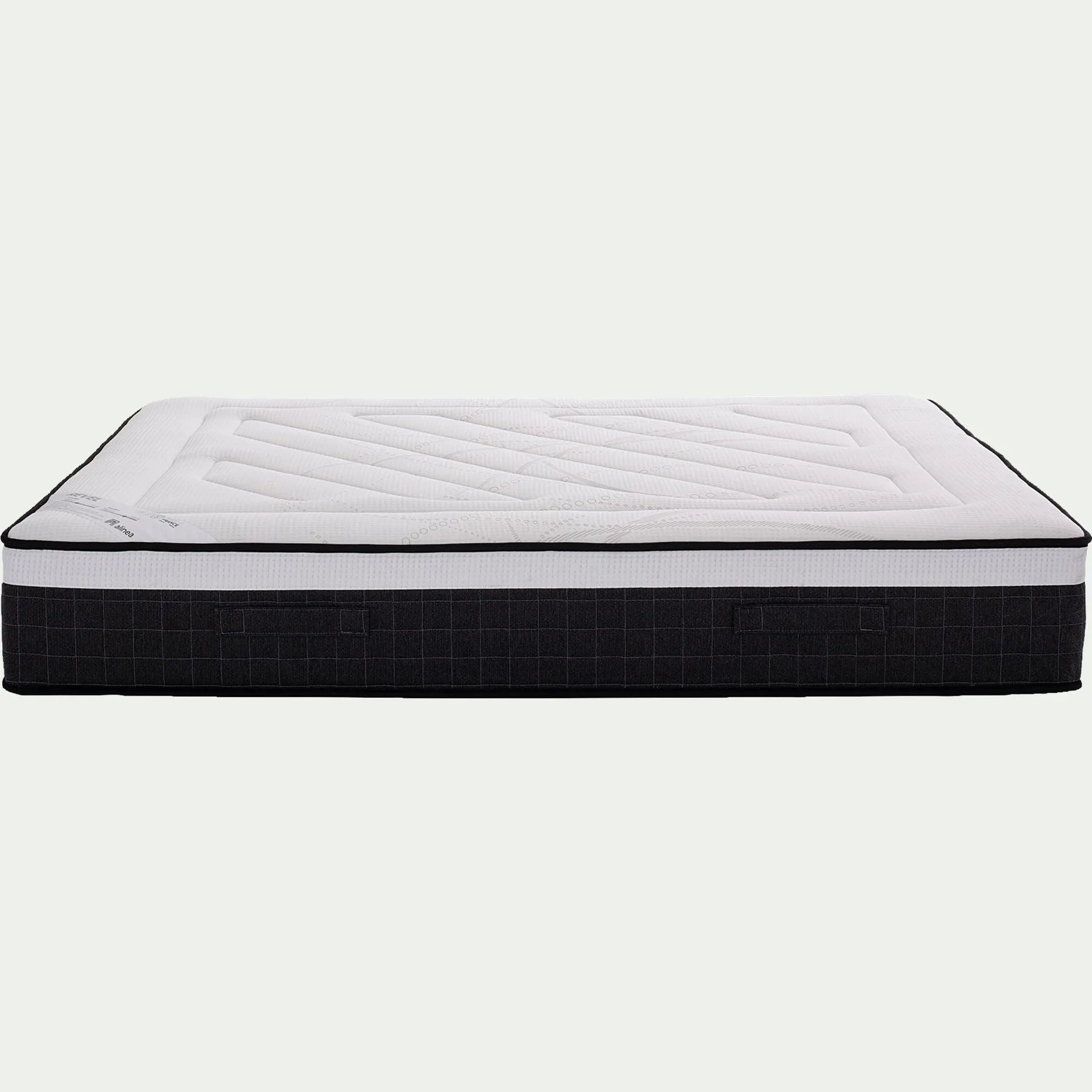 Matelas alinea à ressorts accueil équilibré 140x200cm - noir