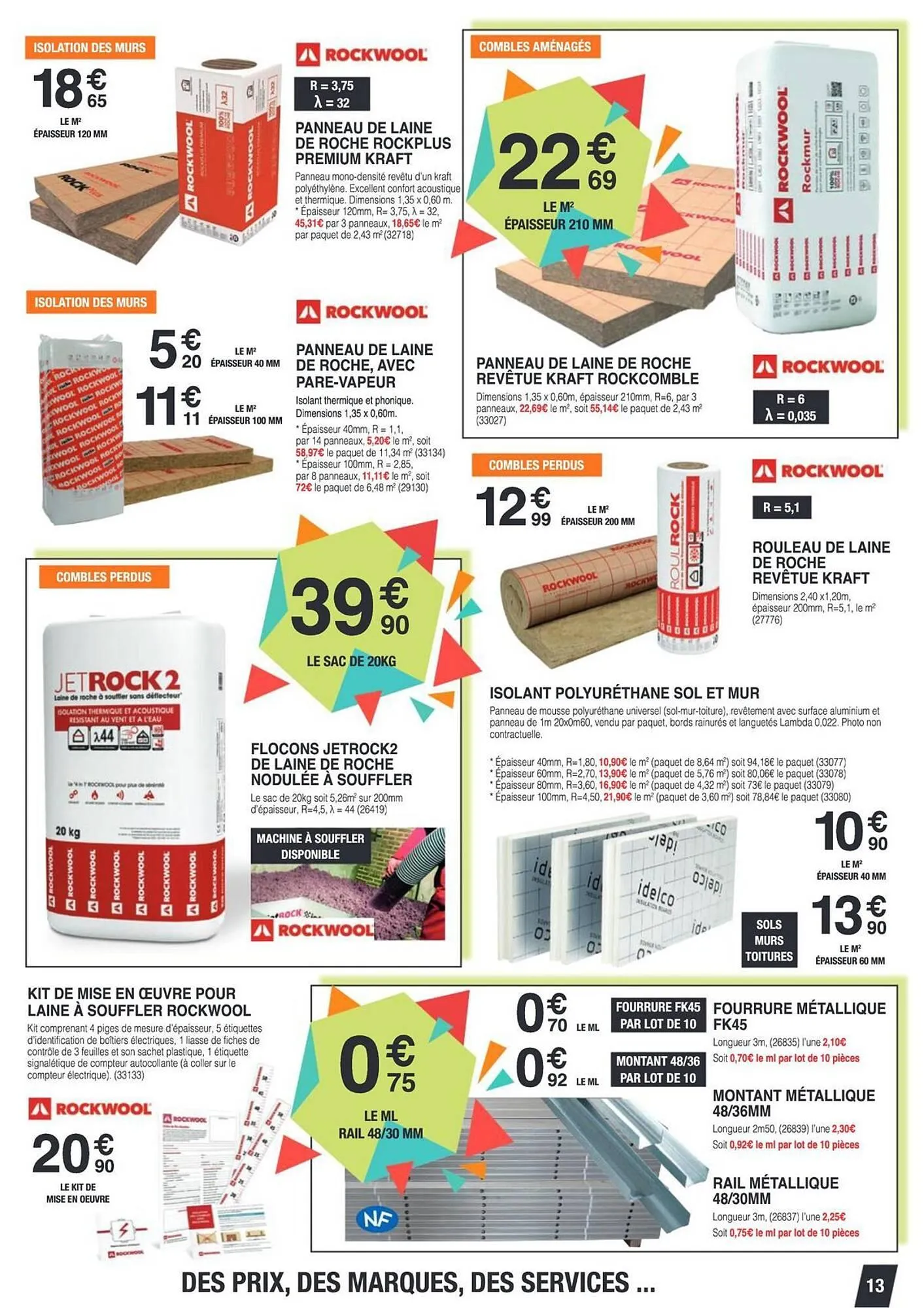 Catalogue Chretien Matériaux du 7 mars au 29 mars 2025 - Catalogue page 13