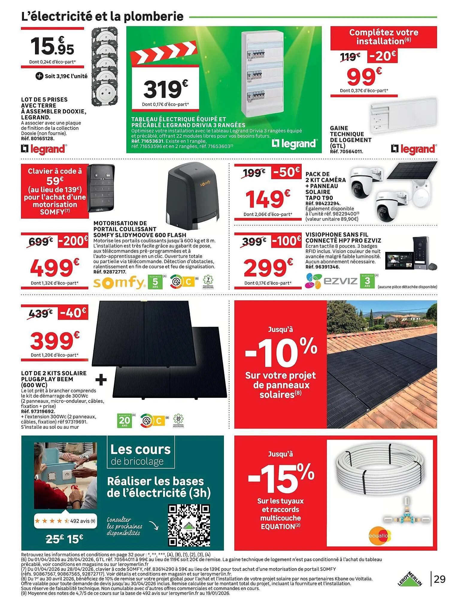 Catalogue Leroy Merlin du 1 avril au 28 avril 2026 - Catalogue page 29