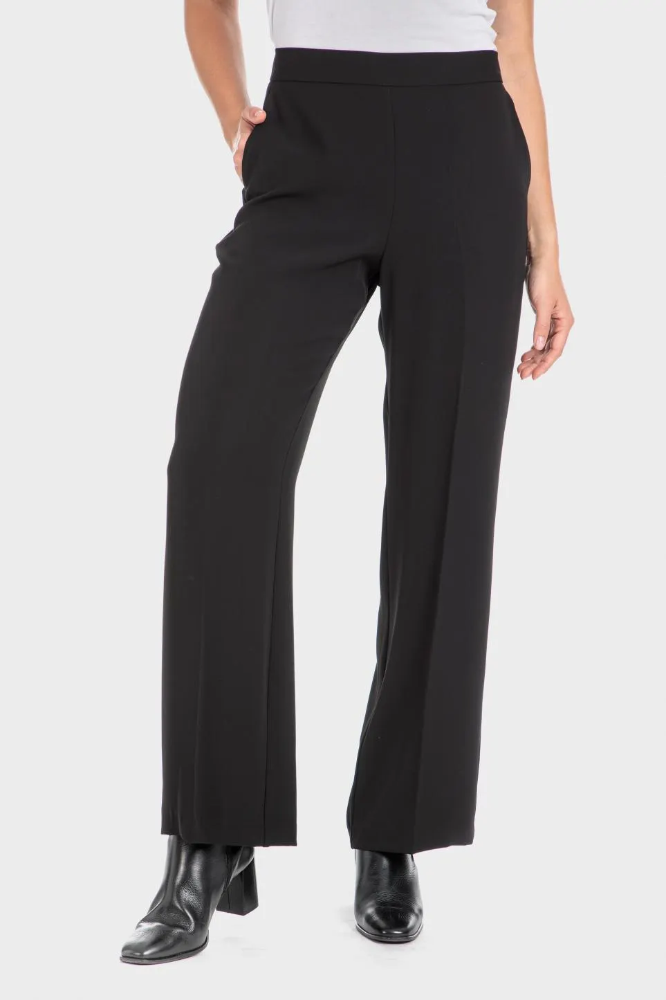 Pantalon élastique noir