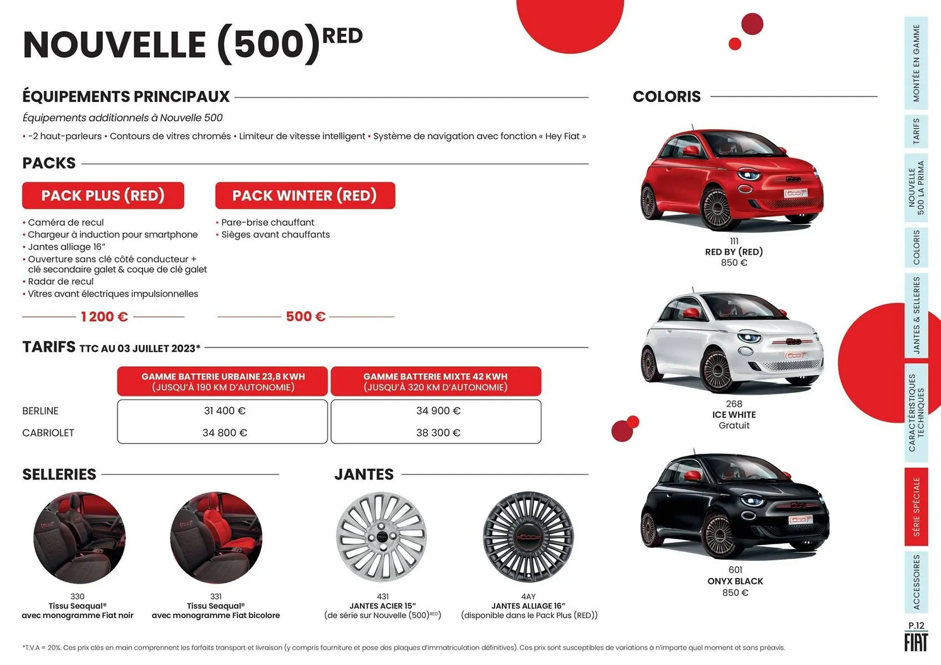 Catalogue Fiat du 11 septembre au 31 décembre 2023 - Catalogue page 12