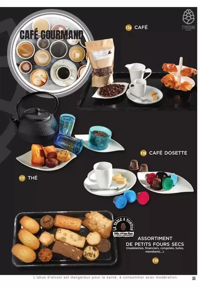 CARTE TRAITEUR PERMANENTE du 3 janvier au 31 décembre 2025 - Catalogue page 28