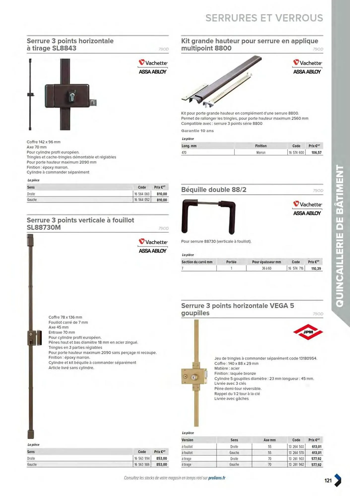 Catalogue Prolians du 11 mars au 31 décembre 2025 - Catalogue page 123