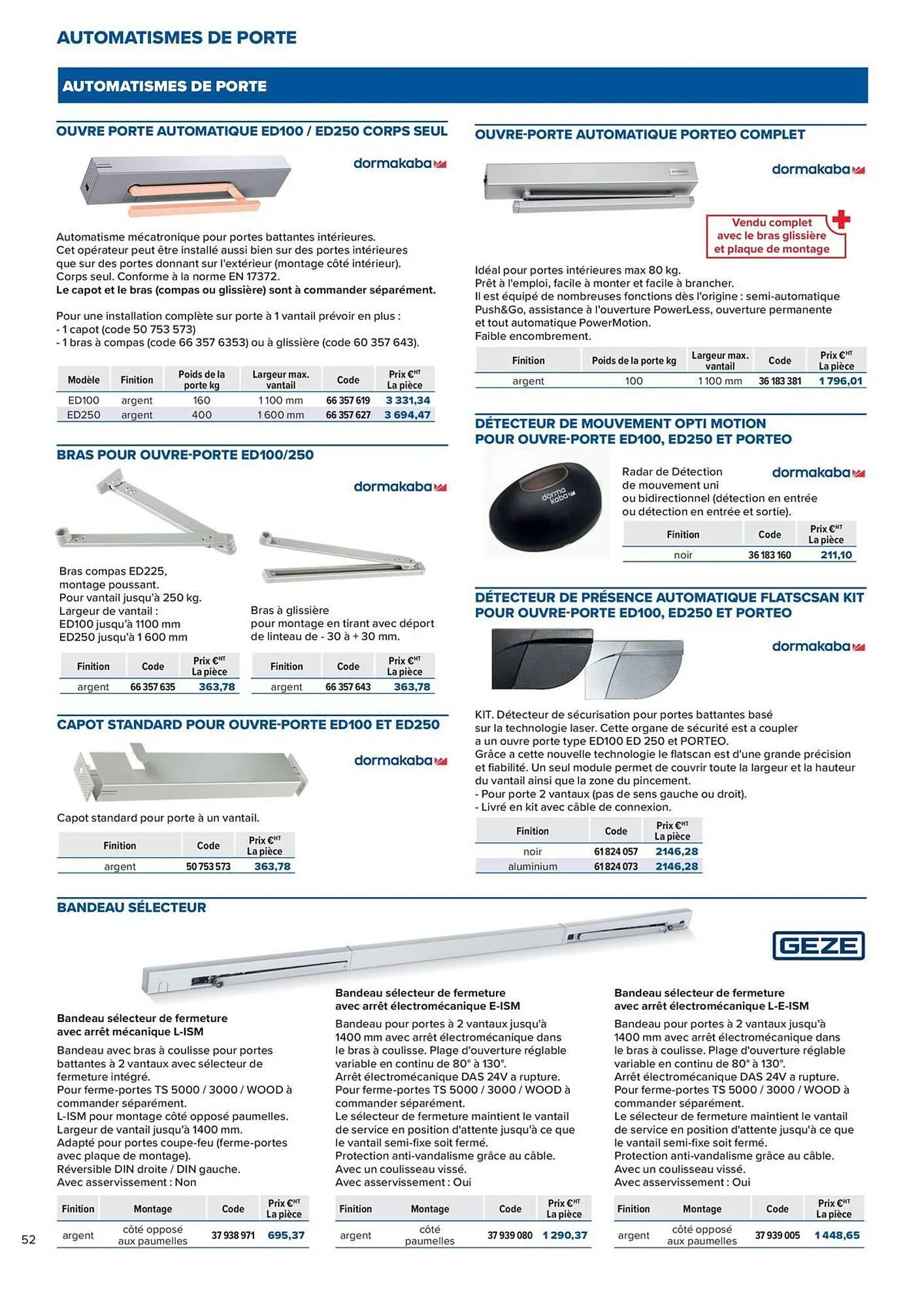 Catalogue Prolians du 2 octobre au 31 décembre 2025 - Catalogue page 52