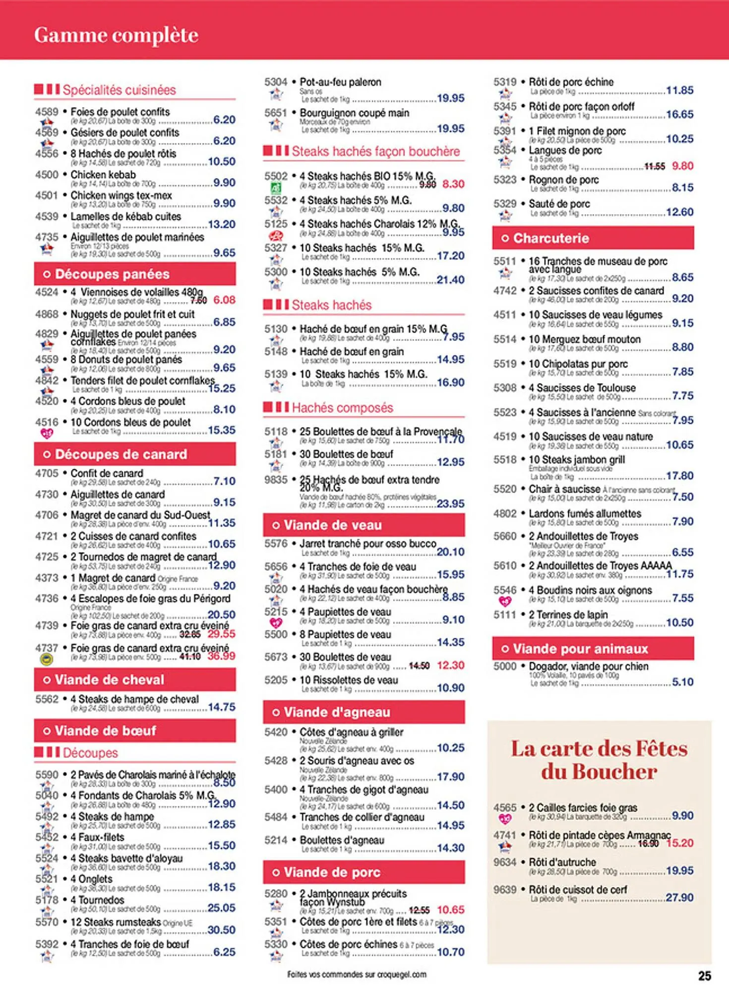 Catalogue Croque Gel du 20 octobre au 16 novembre 2025 - Catalogue page 25