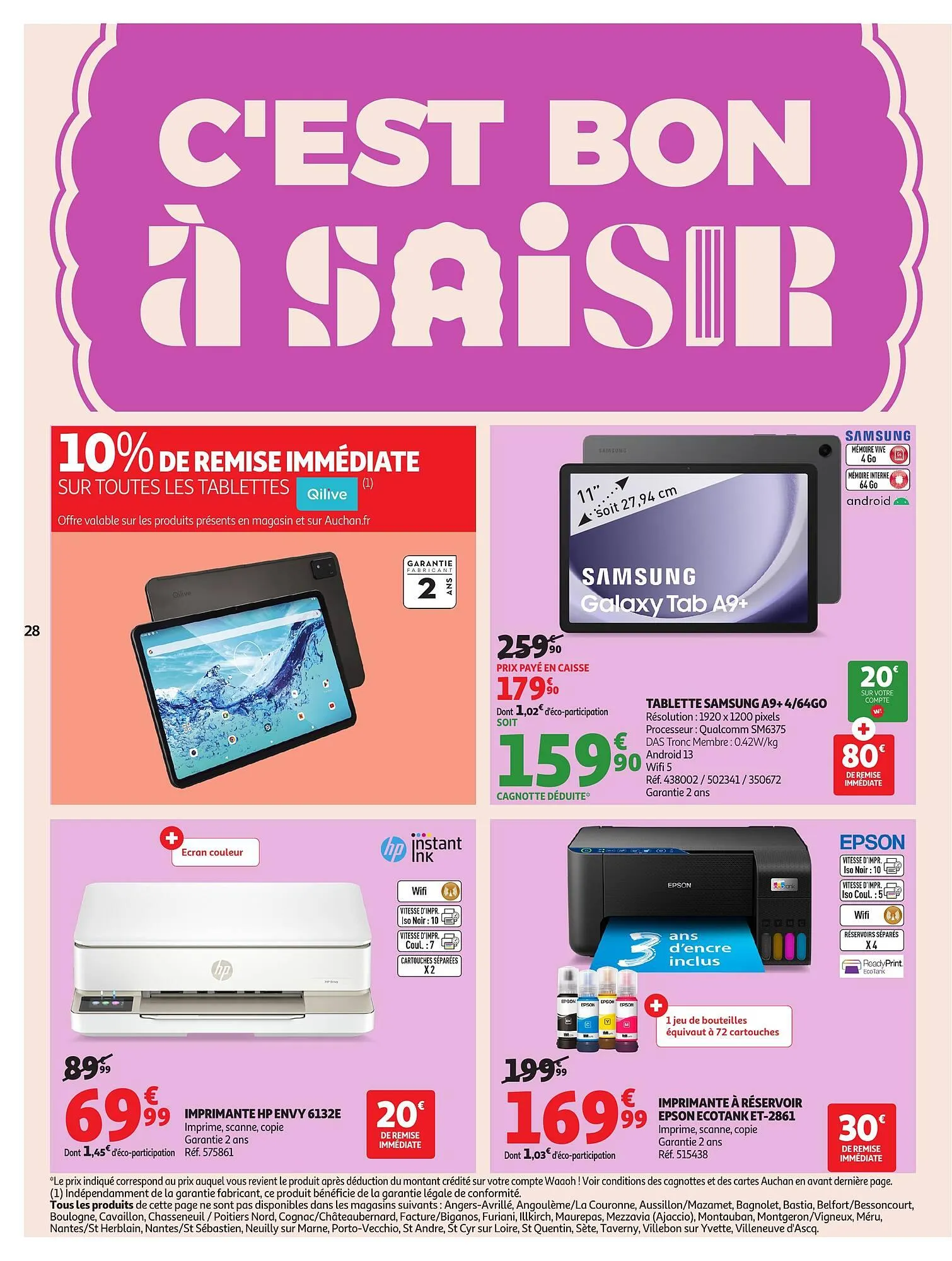 Catalogue Auchan du 9 juillet au 5 août 2025 - Catalogue page 28