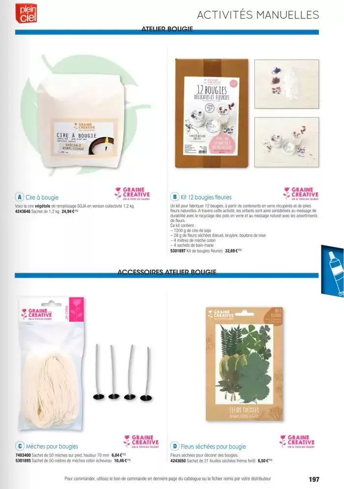 Écoles et loisirs 2025 du 1 janvier au 31 décembre 2025 - Catalogue page 197