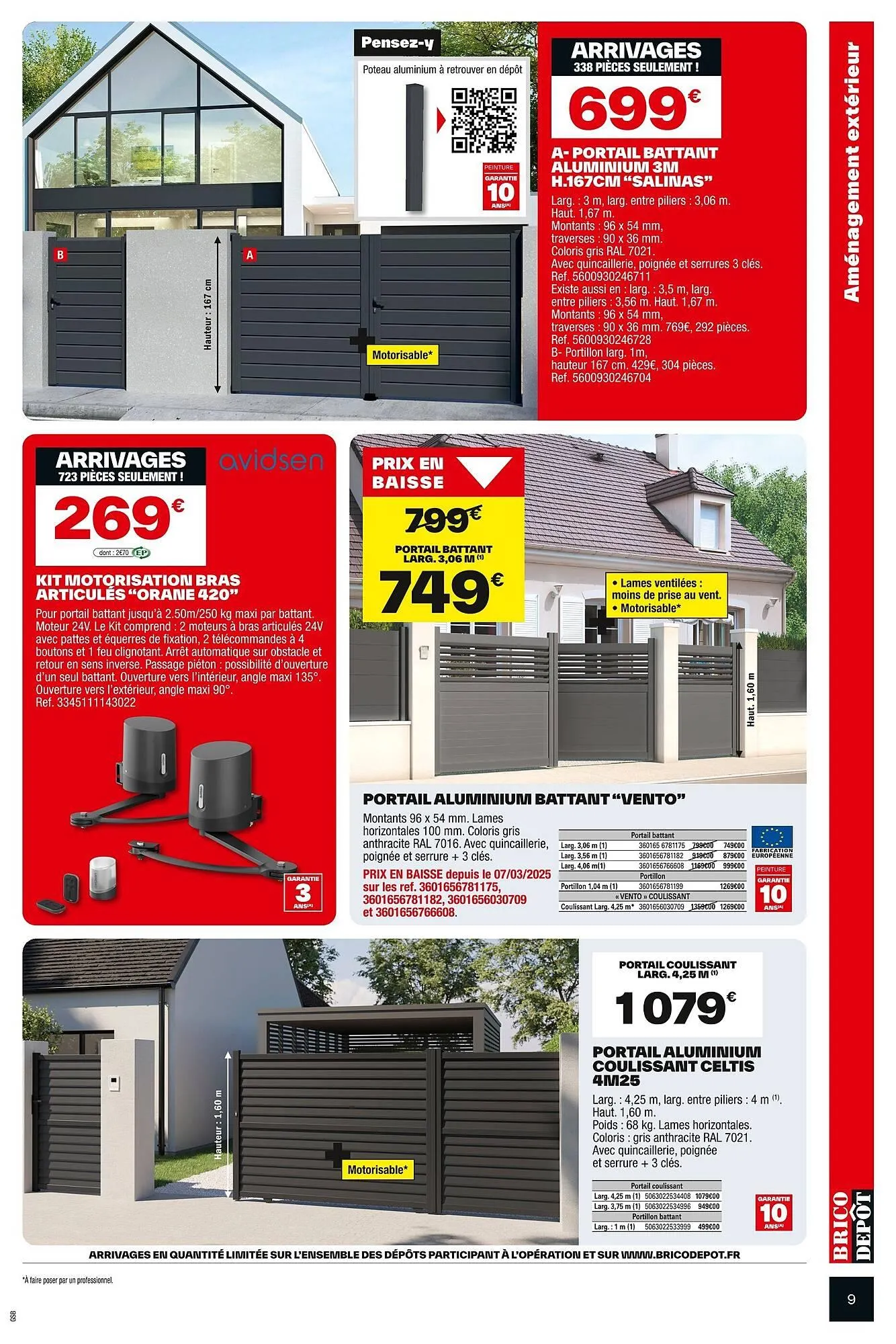 Catalogue Brico Dépôt du 23 mai au 5 juin 2025 - Catalogue page 9