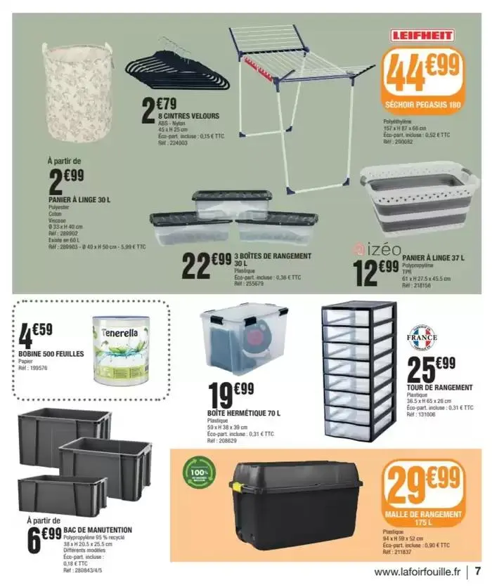 C'EST LA FÊTE À LA MAISON du 7 avril au 12 avril 2025 - Catalogue page 7