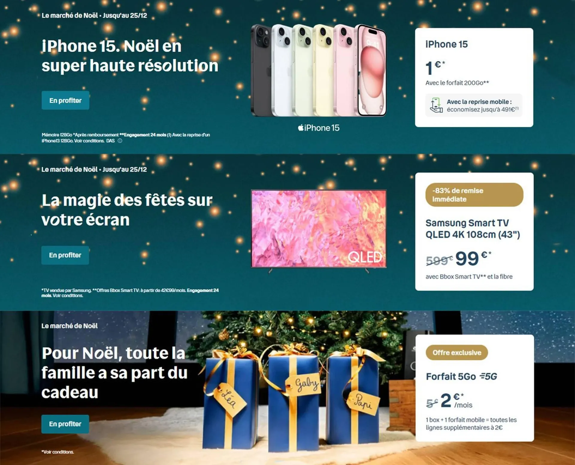 Catalogue Bouygues Telecom du 20 décembre au 25 décembre 2023 - Catalogue page 