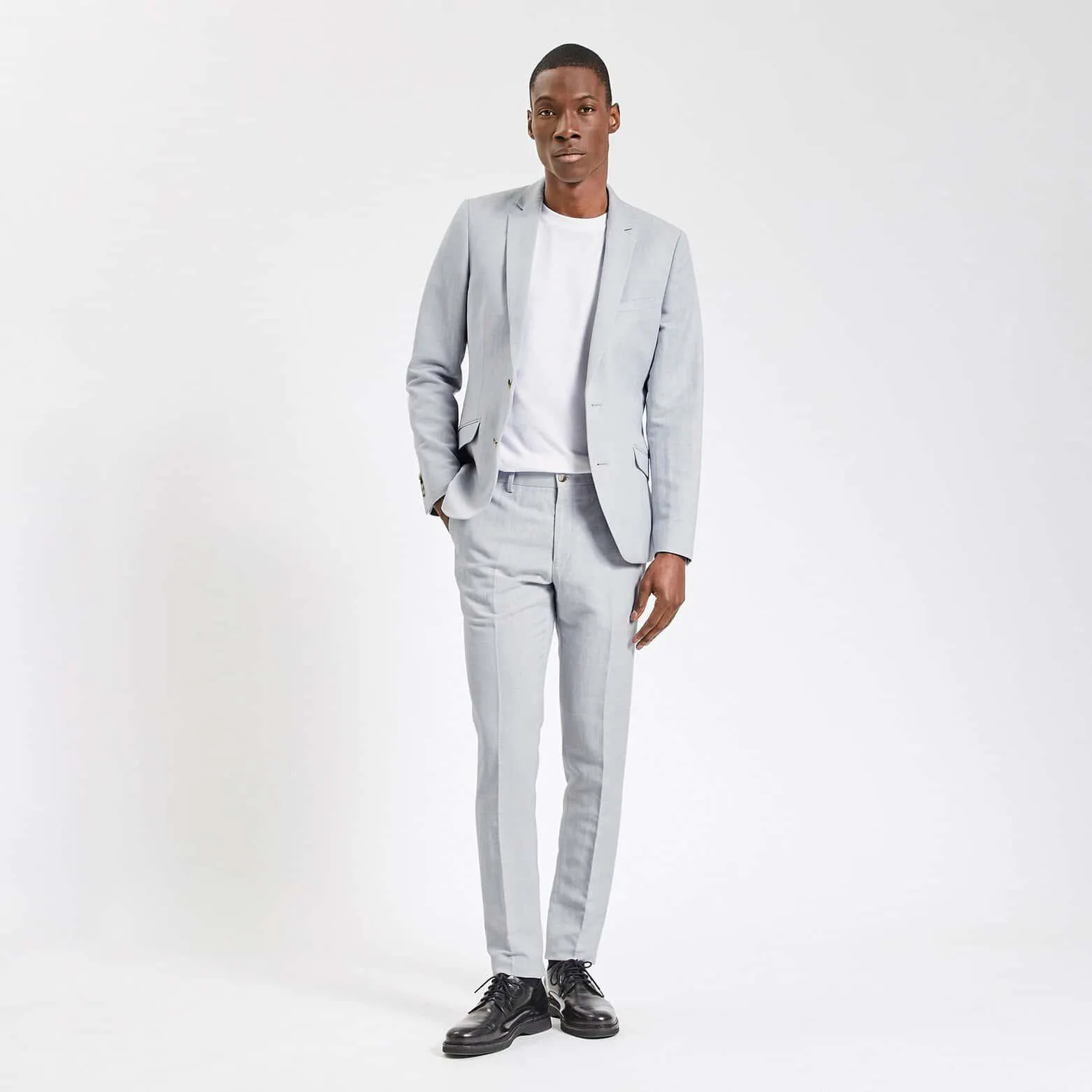 Costume 2 pièces slim - Bleu clair