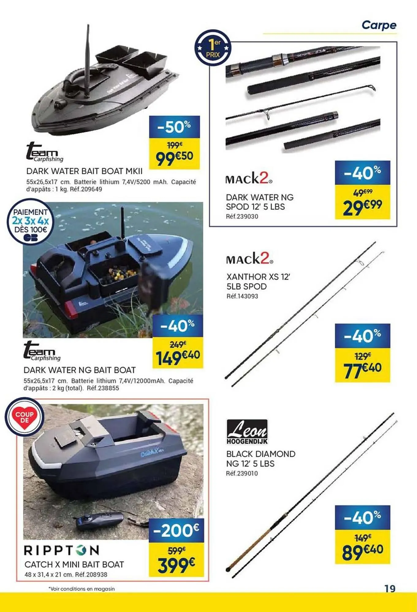 Catalogue Pacific Pêche du 24 septembre au 3 novembre 2025 - Catalogue page 19