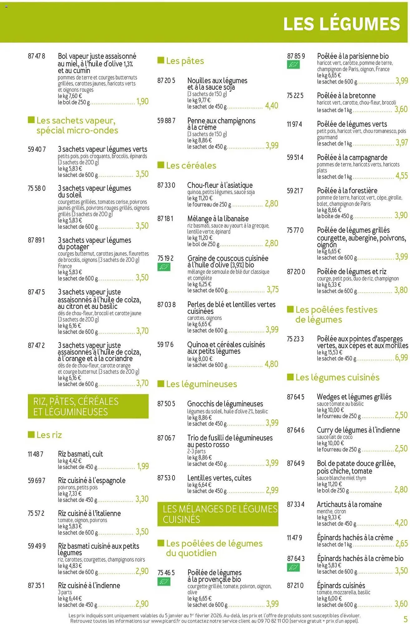 Catalogue Picard du 5 janvier au 5 avril 2026 - Catalogue page 5