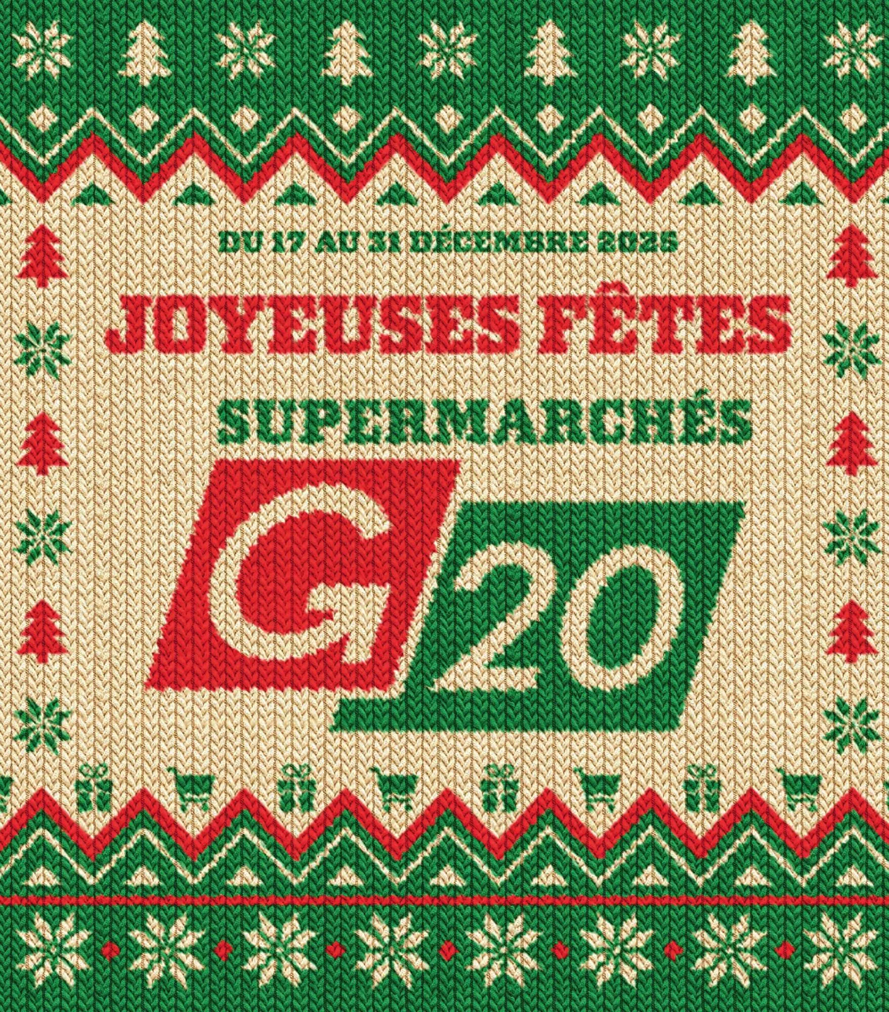 Catalogue G20 du 17 décembre au 31 décembre 2025 - Catalogue page 1