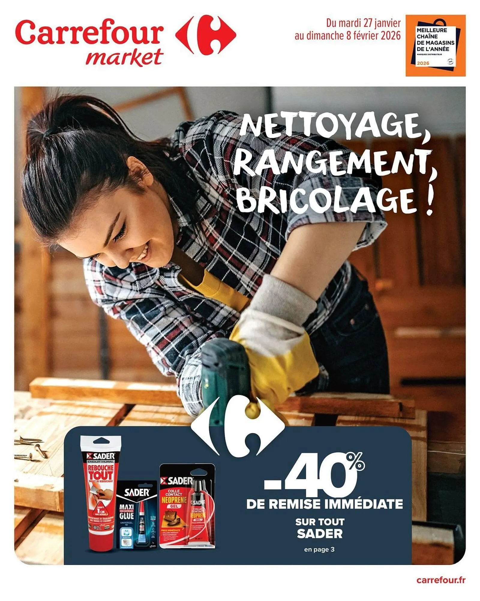 Catalogue Carrefour Market du 27 janvier au 8 février 2026 - Catalogue page 1