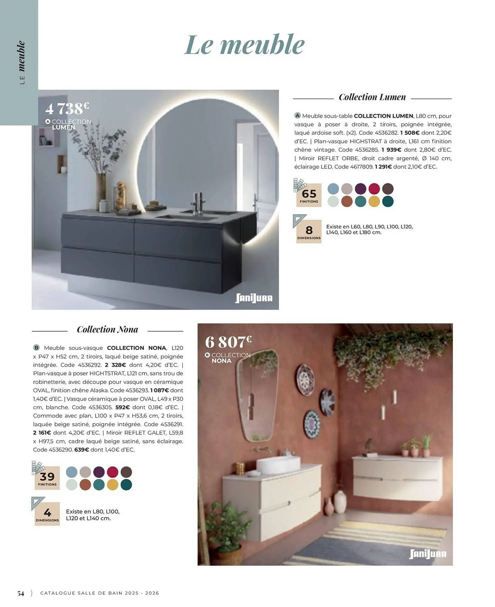 Catalogue Cedeo du 3 juin au 31 décembre 2025 - Catalogue page 54