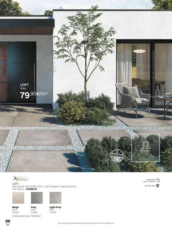 Extériéurs du 14 mars au 20 janvier 2026 - Catalogue page 64