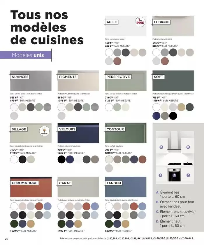 Cuisines ÉDITION 2024/2025 du 31 octobre au 31 décembre 2025 - Catalogue page 26