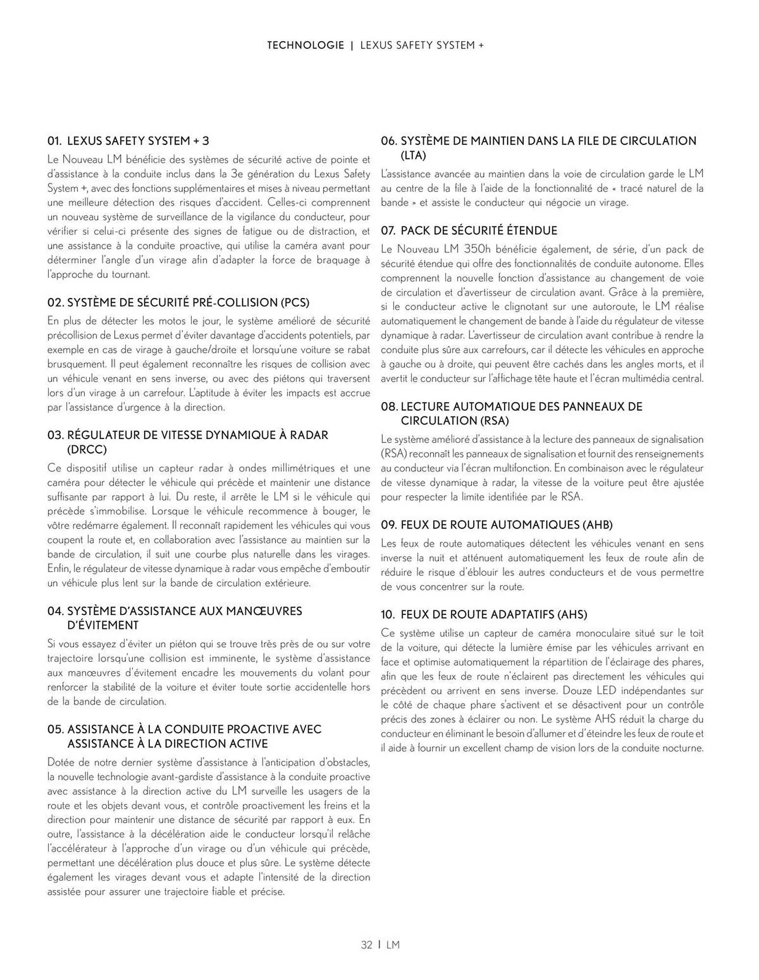 Catalogue Lexus du 27 mars au 27 mars 2026 - Catalogue page 32