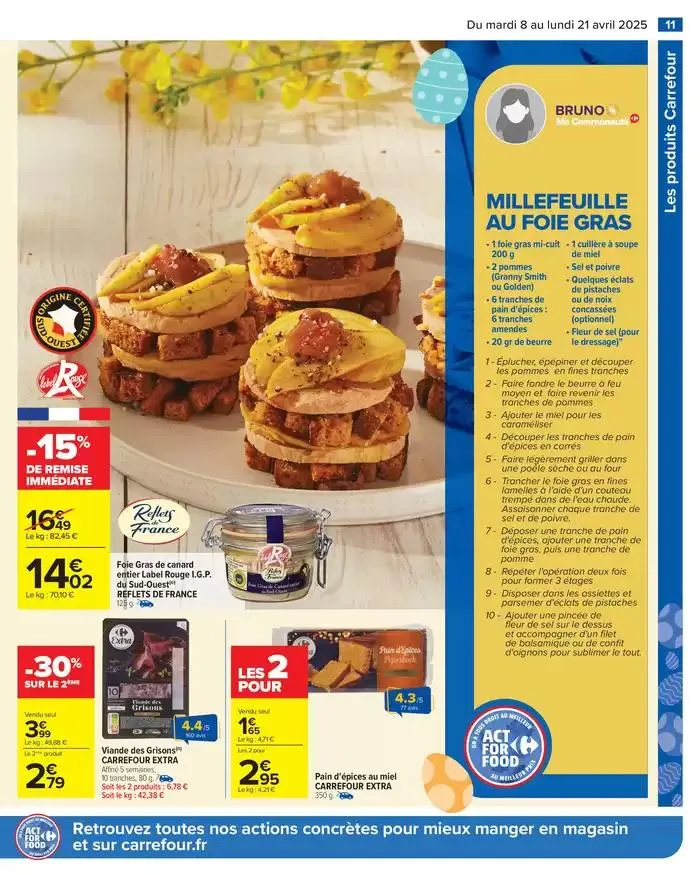 JOYEUSES PÂQUES & MEILLEURS PRIX du 8 avril au 21 avril 2025 - Catalogue page 13