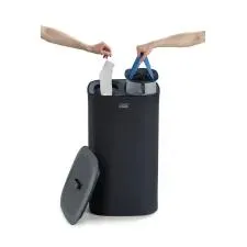 Accessoire soin du linge Joseph Joseph Tota Paniers à linge 60L Noir