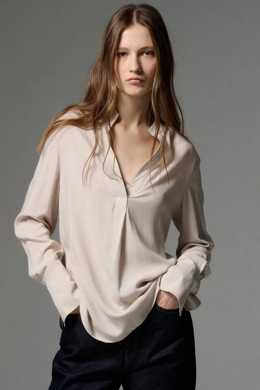 Top fluide -coupe ample et légèrement évasée TINA IRIS