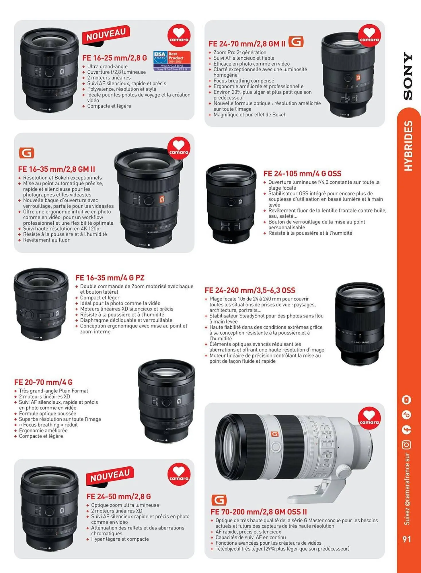 Catalogue Camara du 2 juillet au 31 décembre 2025 - Catalogue page 91