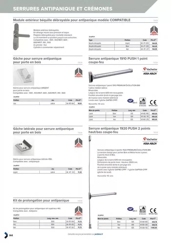 Catalogue général du 11 mars au 31 décembre 2025 - Catalogue page 146