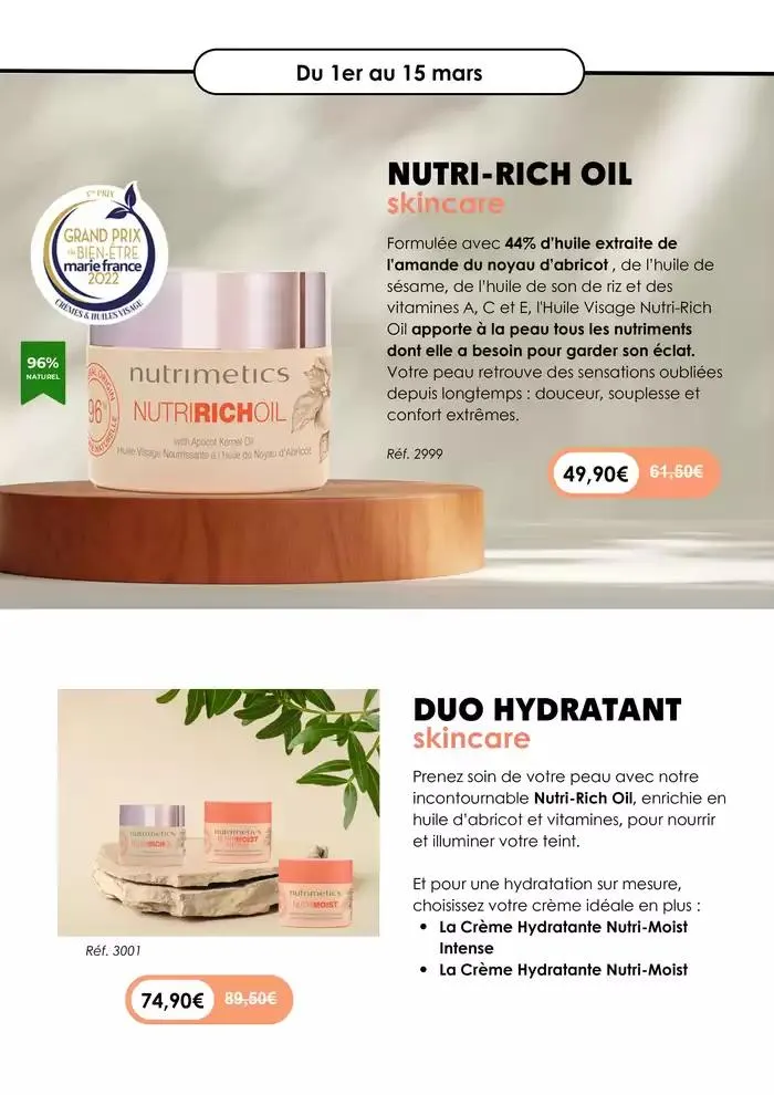 NUTRI’STYLE Mars 2025 du 3 mars au 31 mars 2025 - Catalogue page 12