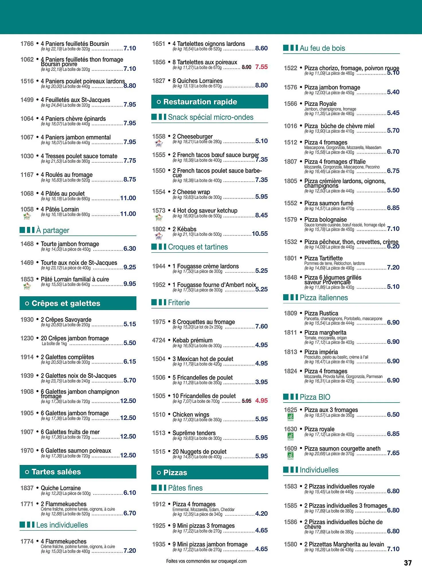 Catalogue Croque Gel du 29 mars au 5 mai 2024 - Catalogue page 37