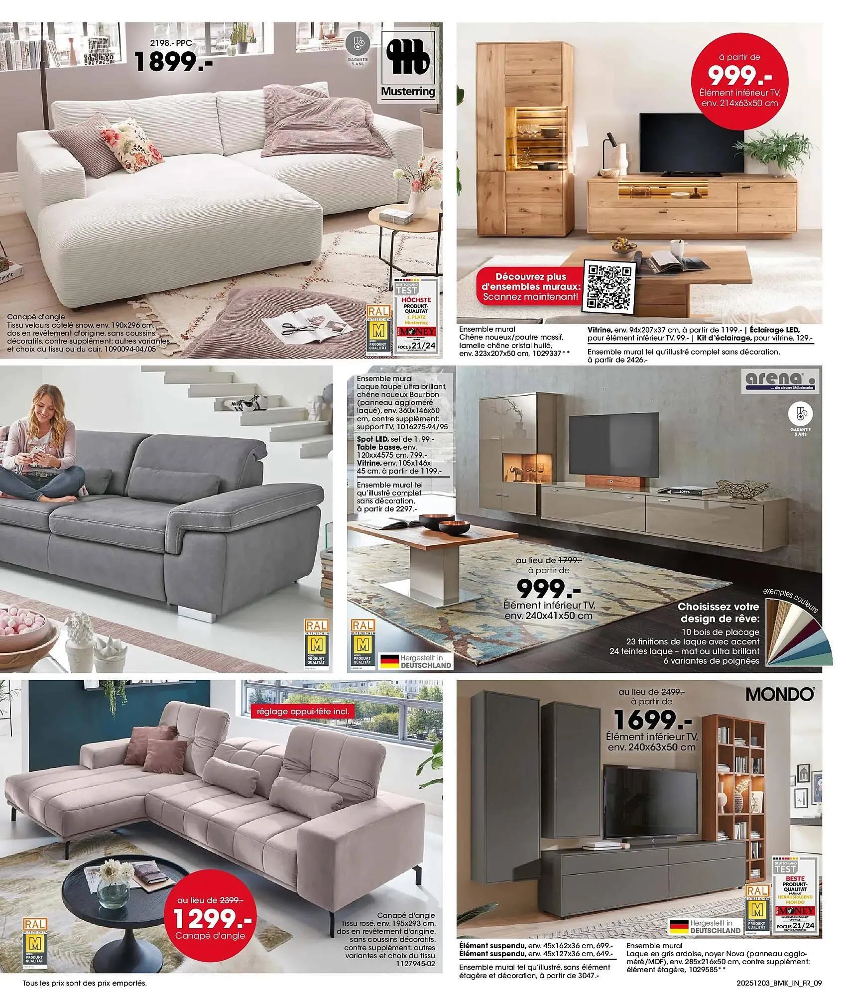 Catalogue Möbel Martin du 2 décembre au 23 décembre 2025 - Catalogue page 9