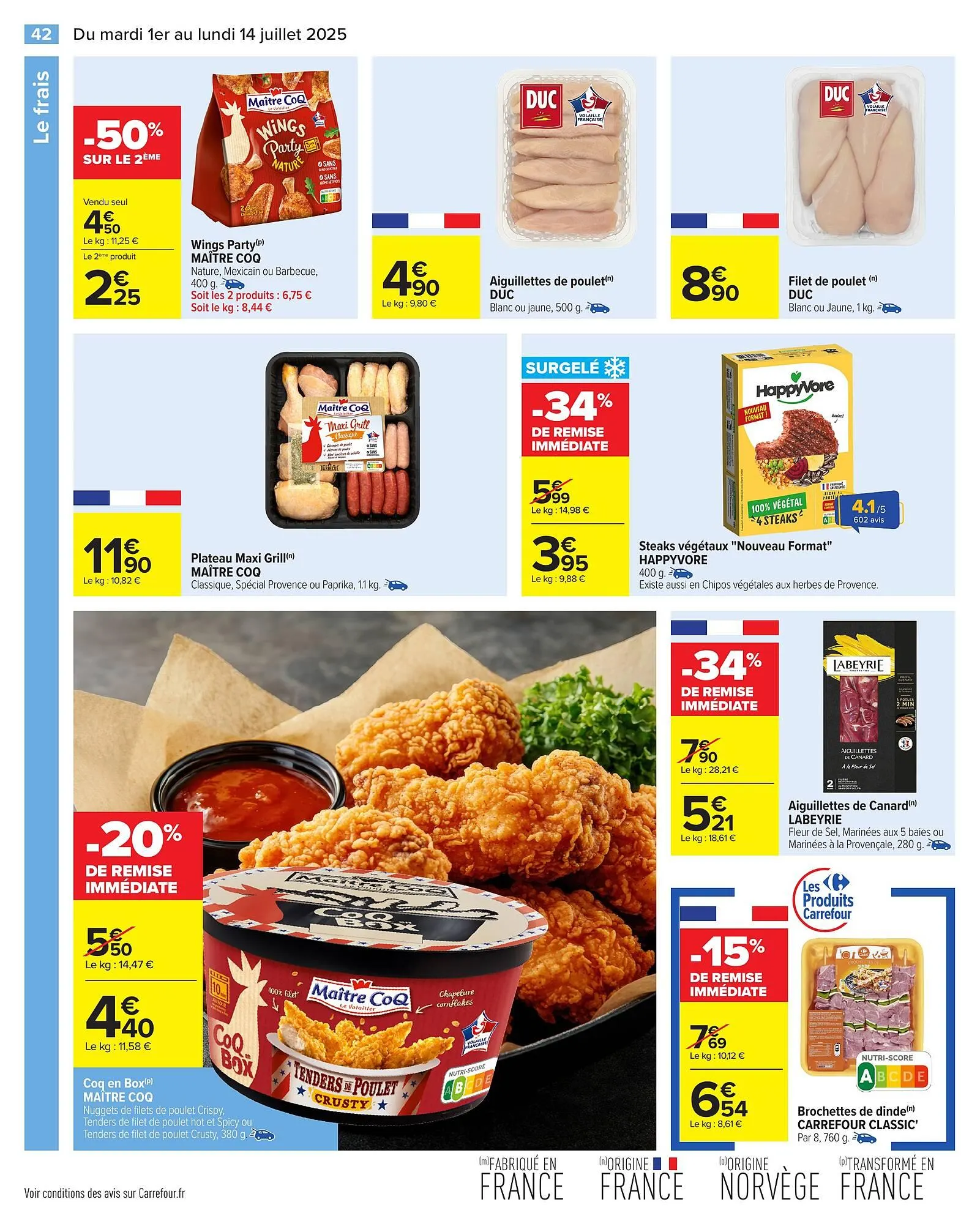 Catalogue Carrefour du 1 juillet au 14 juillet 2025 - Catalogue page 44