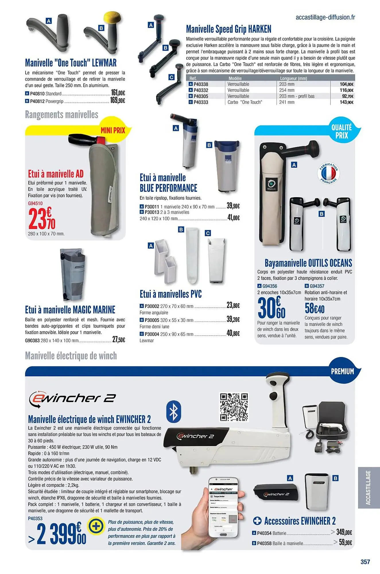 Catalogue Accastillage Diffusion du 1 mars au 31 décembre 2023 - Catalogue page 359