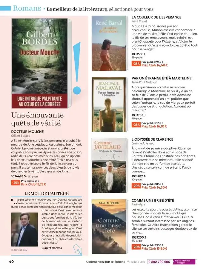 Mai - Juin 2025 du 30 avril au 30 juin 2025 - Catalogue page 40