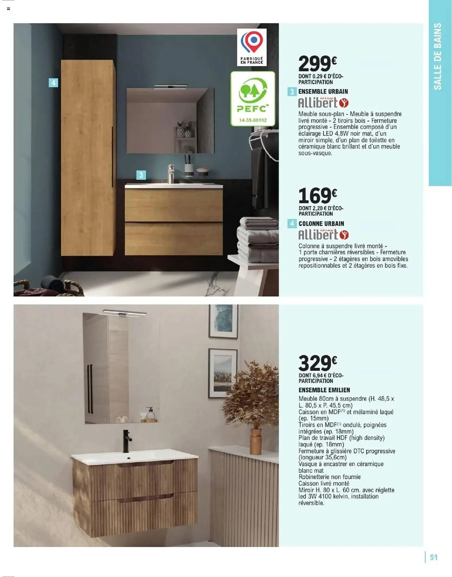 Catalogue E.Leclerc Brico du 7 janvier au 31 décembre 2025 - Catalogue page 51