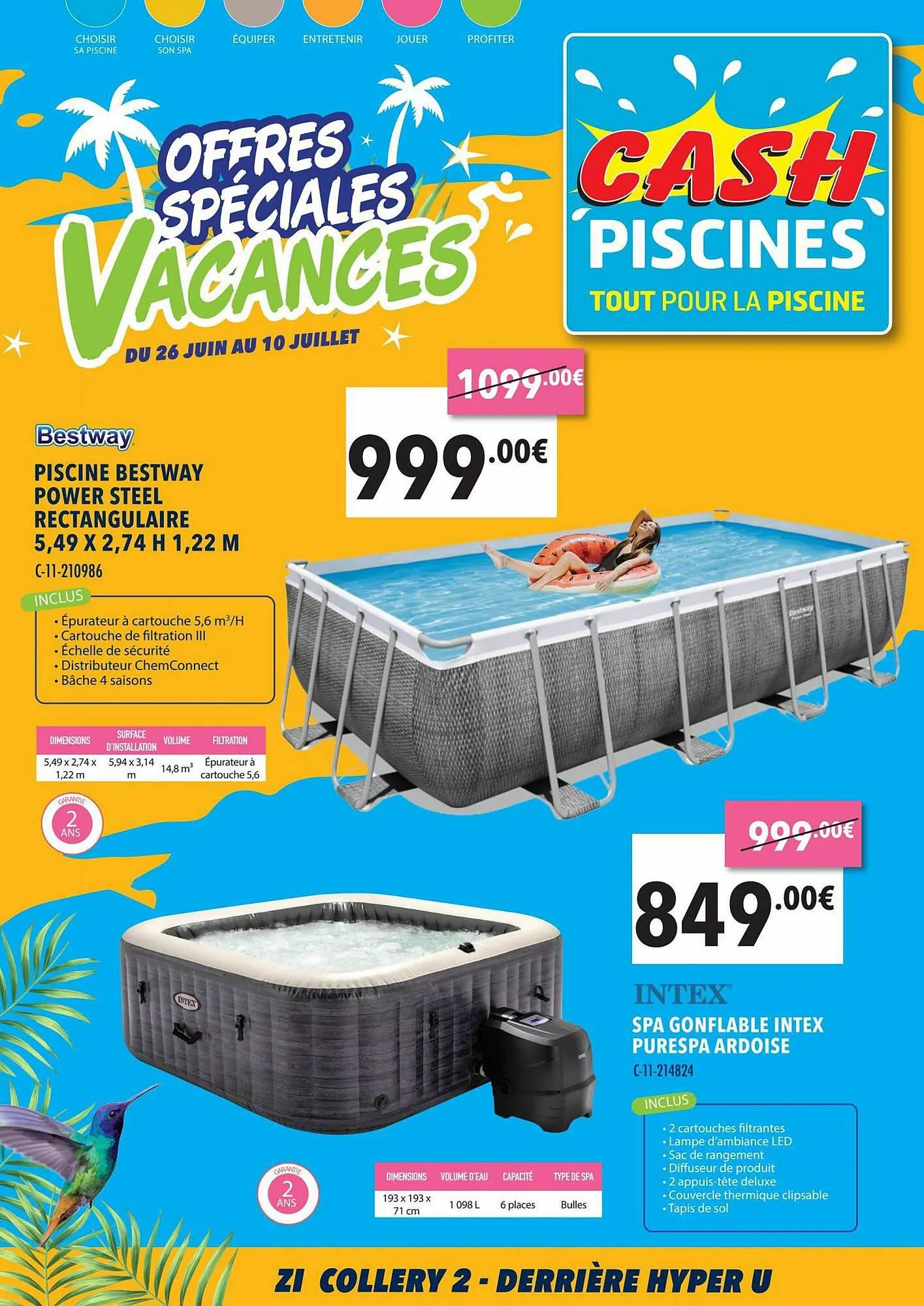 Catalogue Cash Piscines - 1