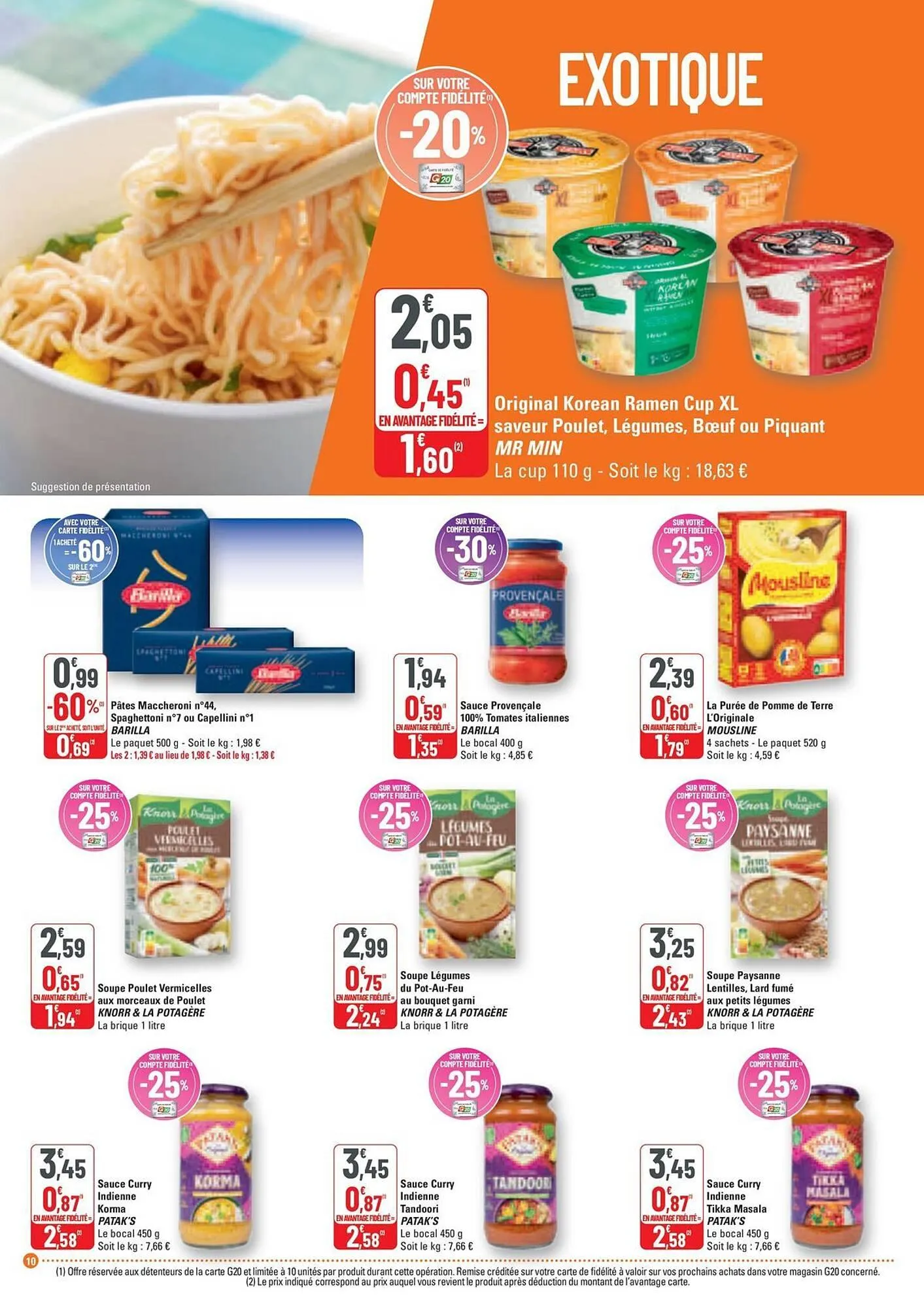 Catalogue G20 du 25 février au 8 mars 2026 - Catalogue page 10