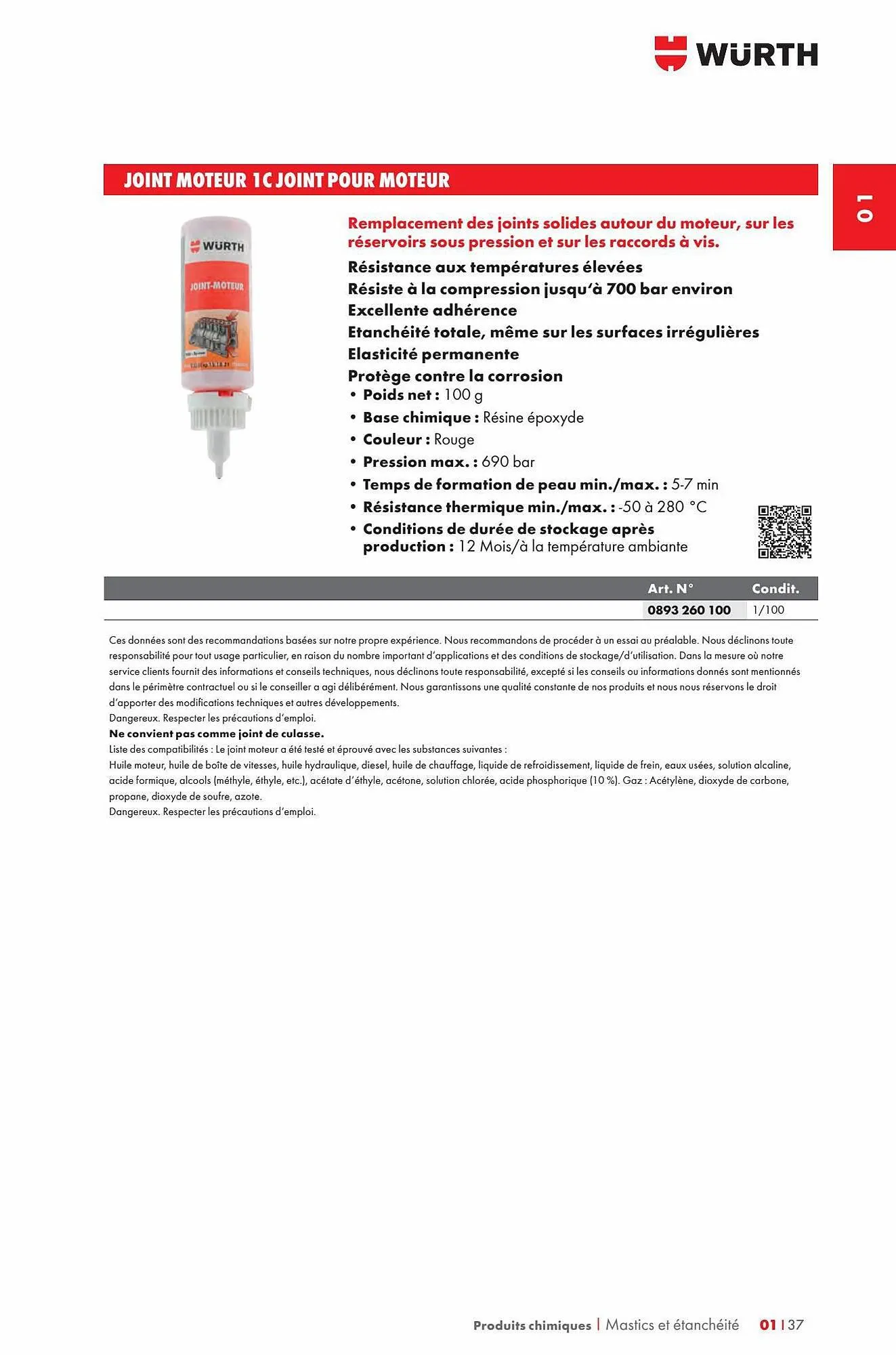 Catalogue Würth du 29 décembre au 31 décembre 2023 - Catalogue page 45